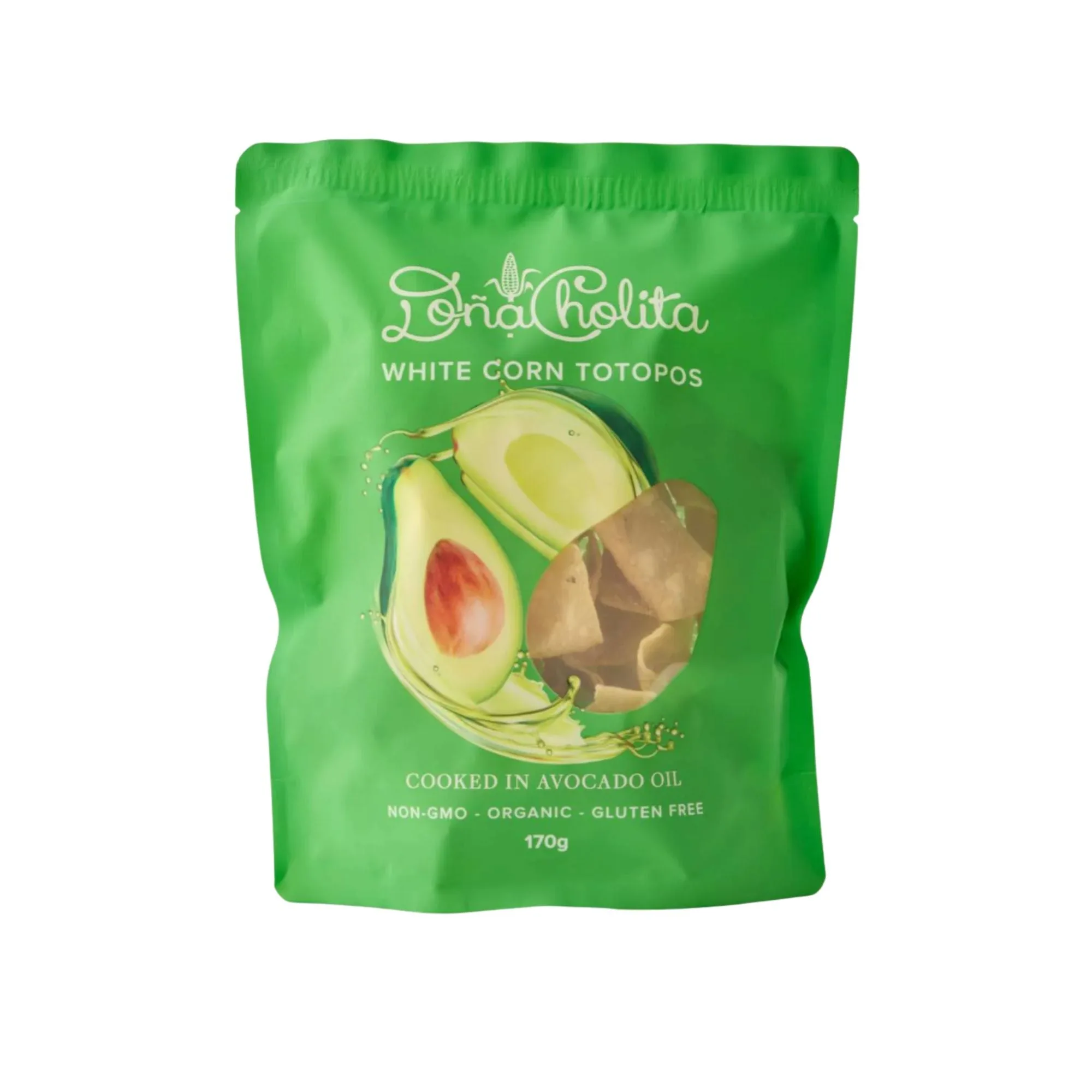 Corn Tortilla Chips - Organic Avocado Oil, 3 x 170g — image 1 of 2