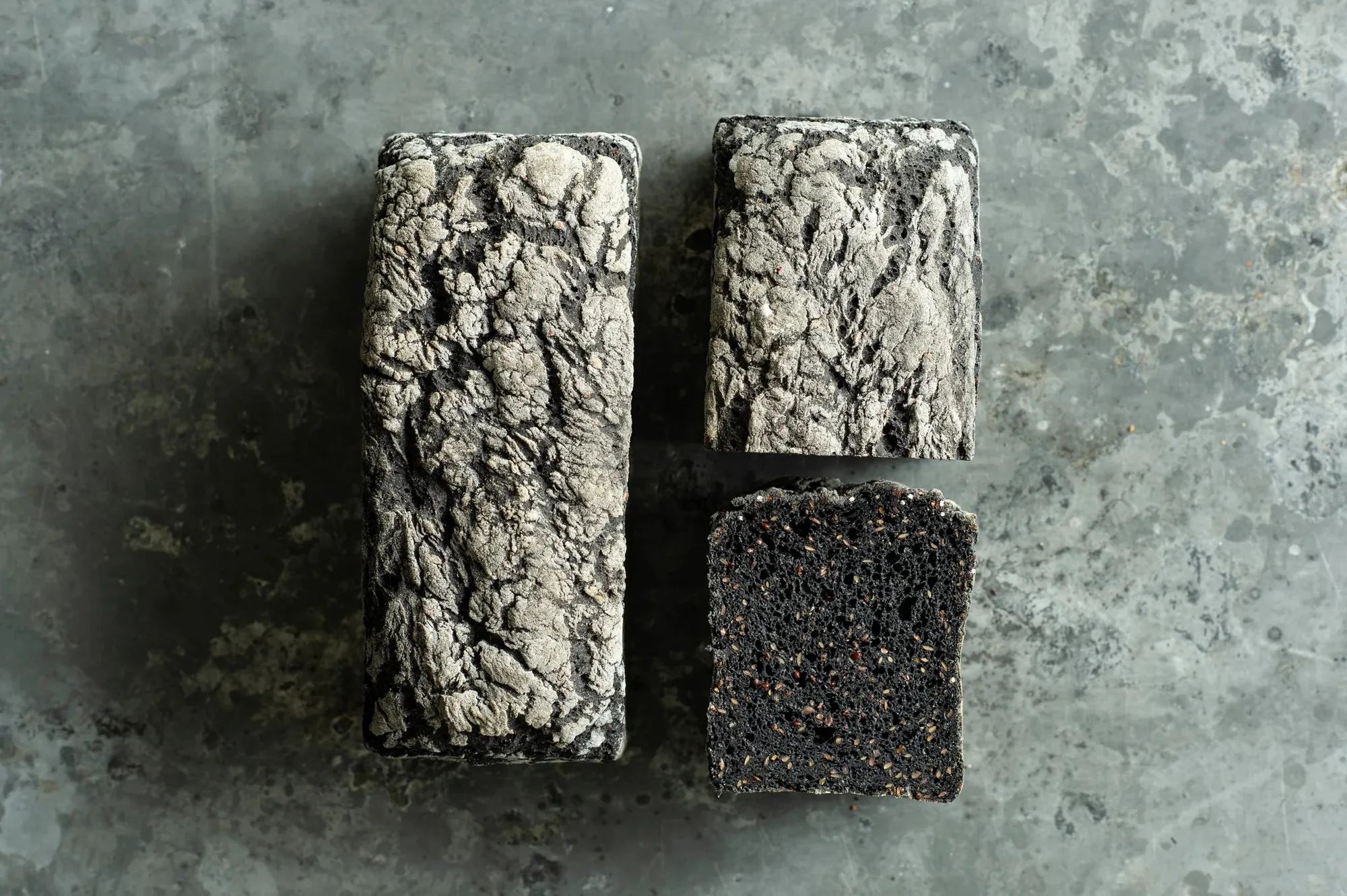 Bread - Activated Charcoal & Quinoa, Gluten Free, 2 x 1.1kg