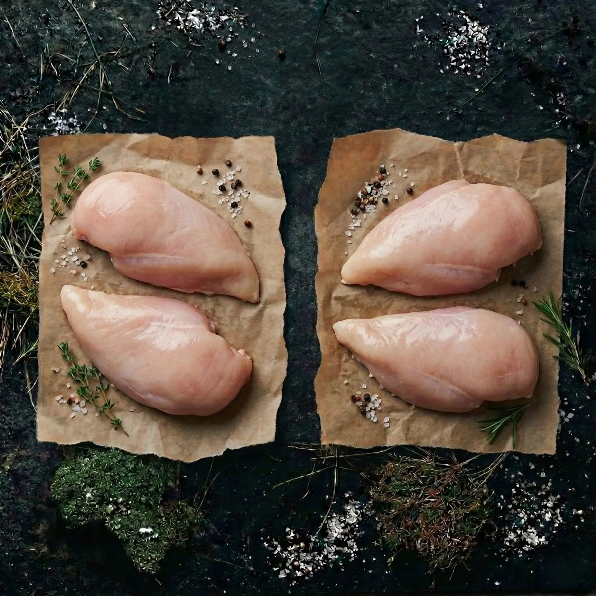 Chicken Breast - Pasture Raised, 2 x 1kg+