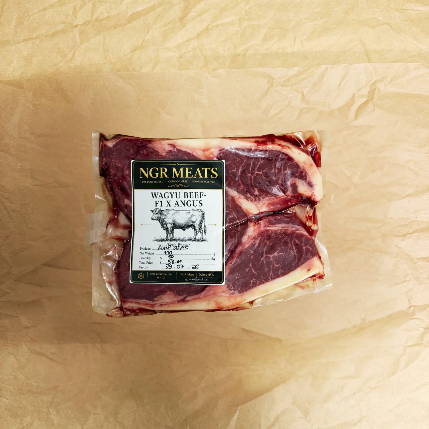 Wagyu F1 x Angus Rump Steak