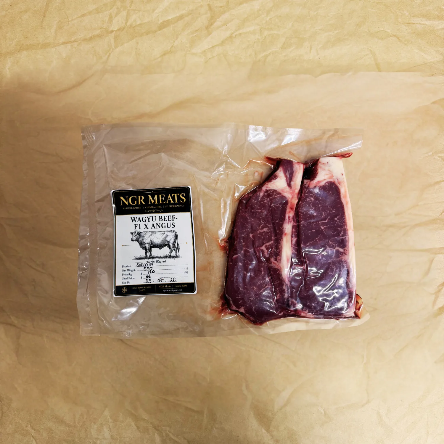 Wagyu F1 x Angus Sirloin