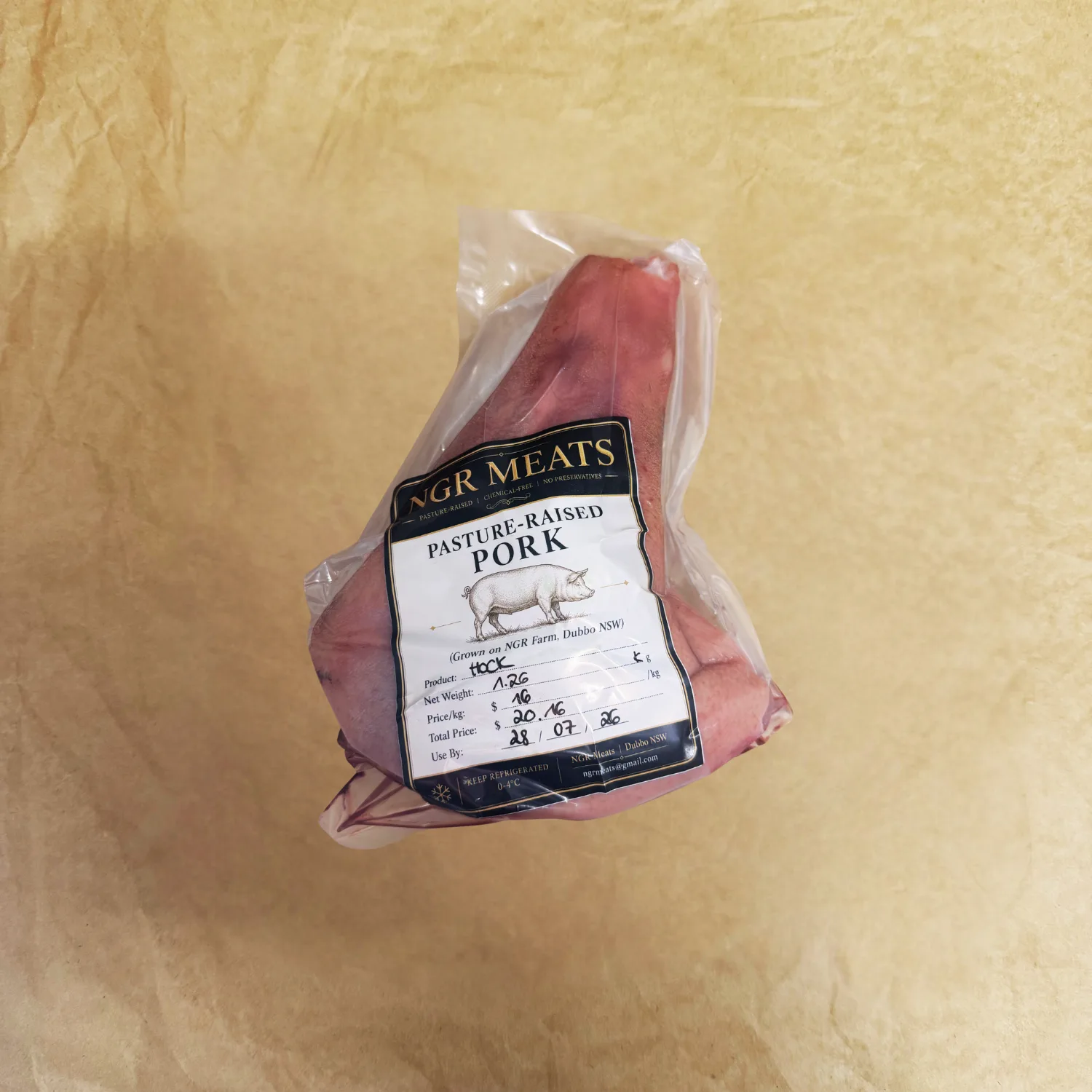 Pasture Raised Heritage Pork Hock