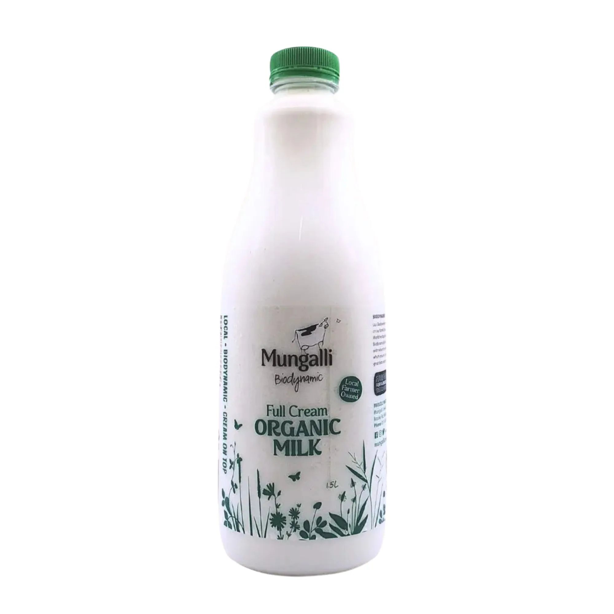 NEW Unhomogenised biodynamic full cream milk from Mungalli Creek Dairy