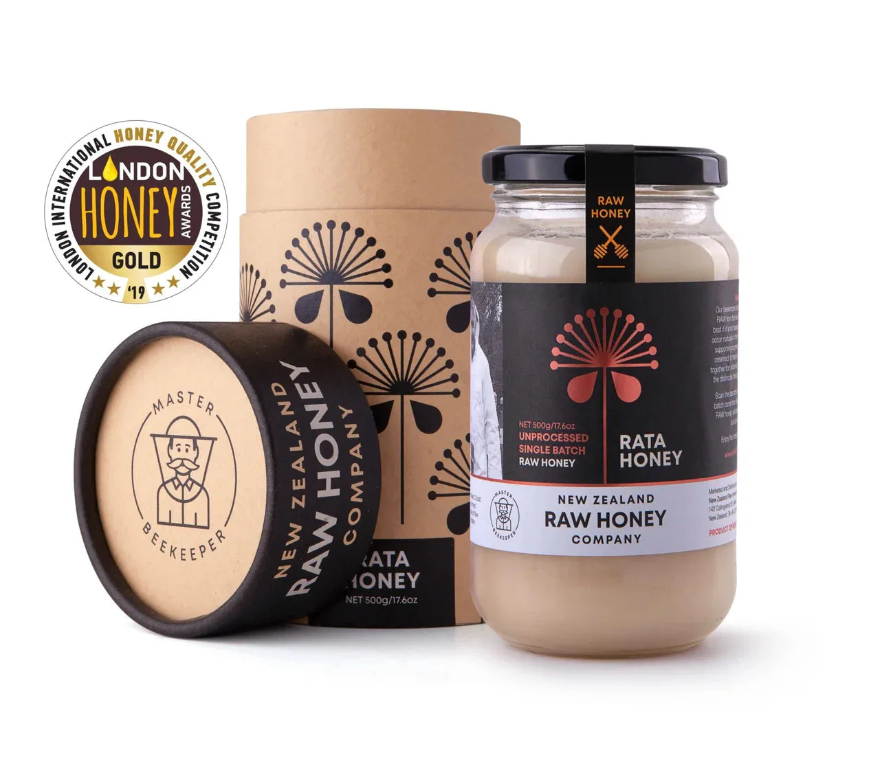 Rata Honey - Unprocessed, Single Batch 500g — image 1 of 2