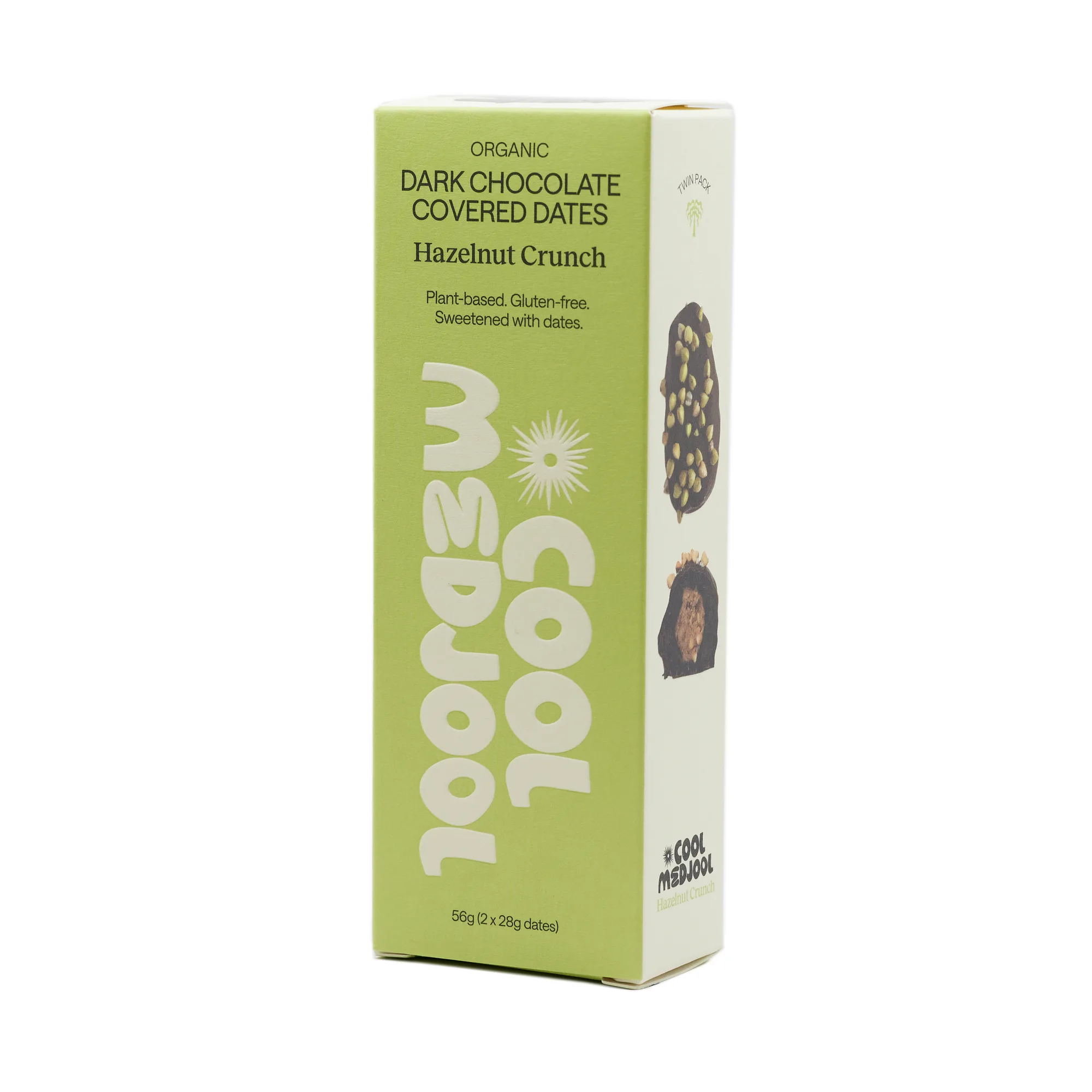 Medjool Dates - Hazelnut Crunch, Twin Pack 336g