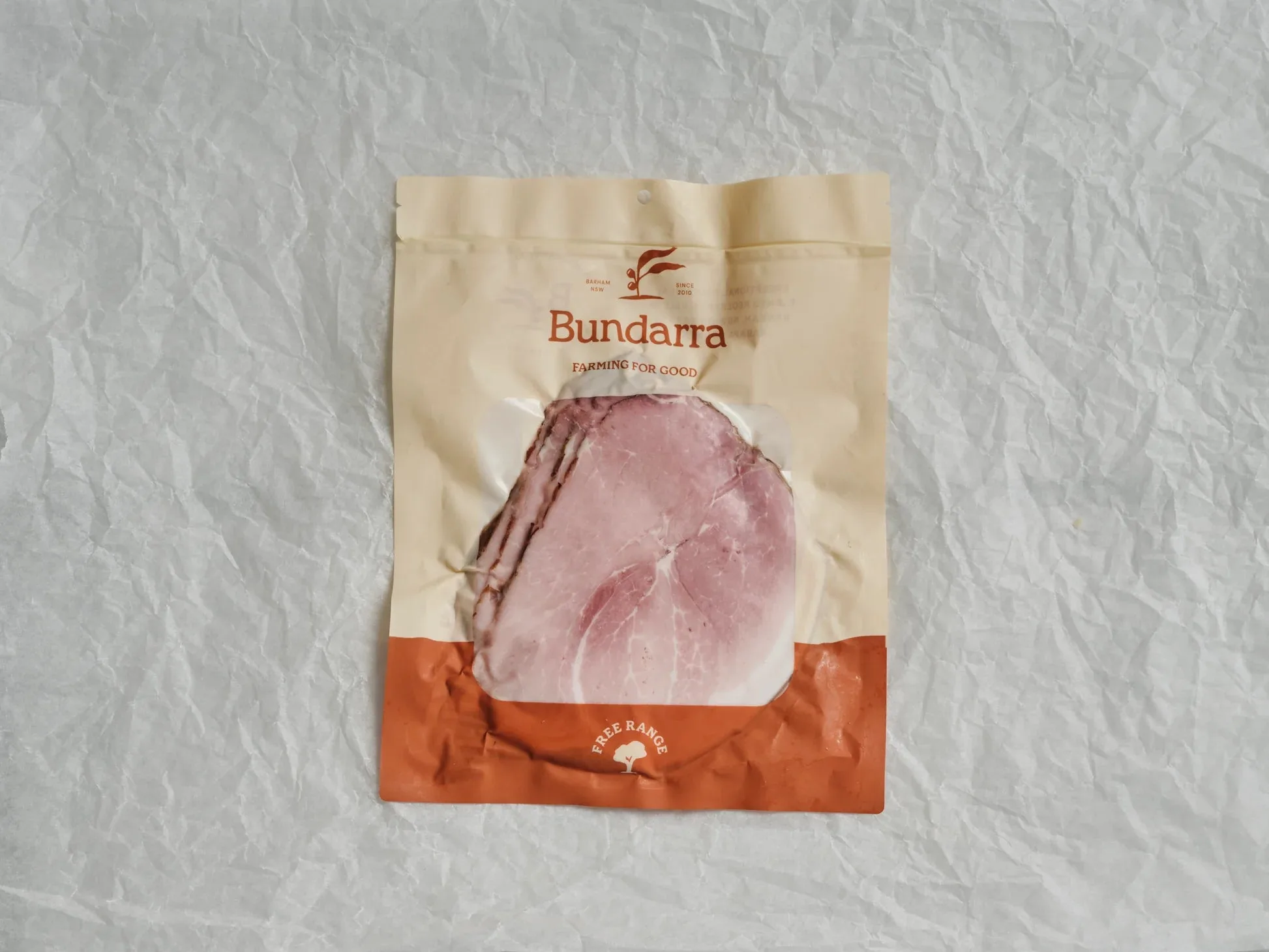 Leg Ham - Triple Smoked, Nitrate Free, 2 x 150g