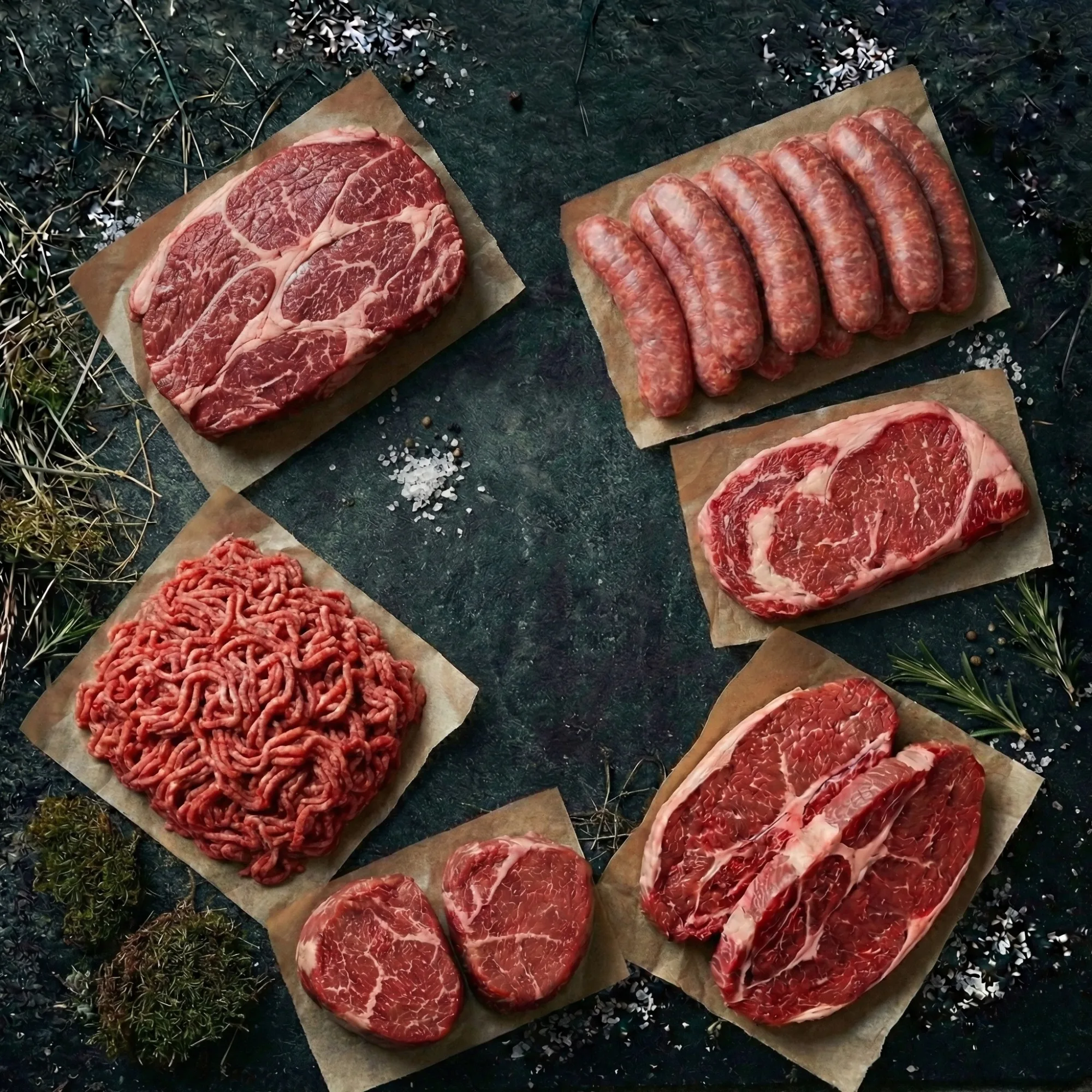 Beef Box - Everyday Cuts, Grass Fed Regenerative, 5kg — image 1 of 5