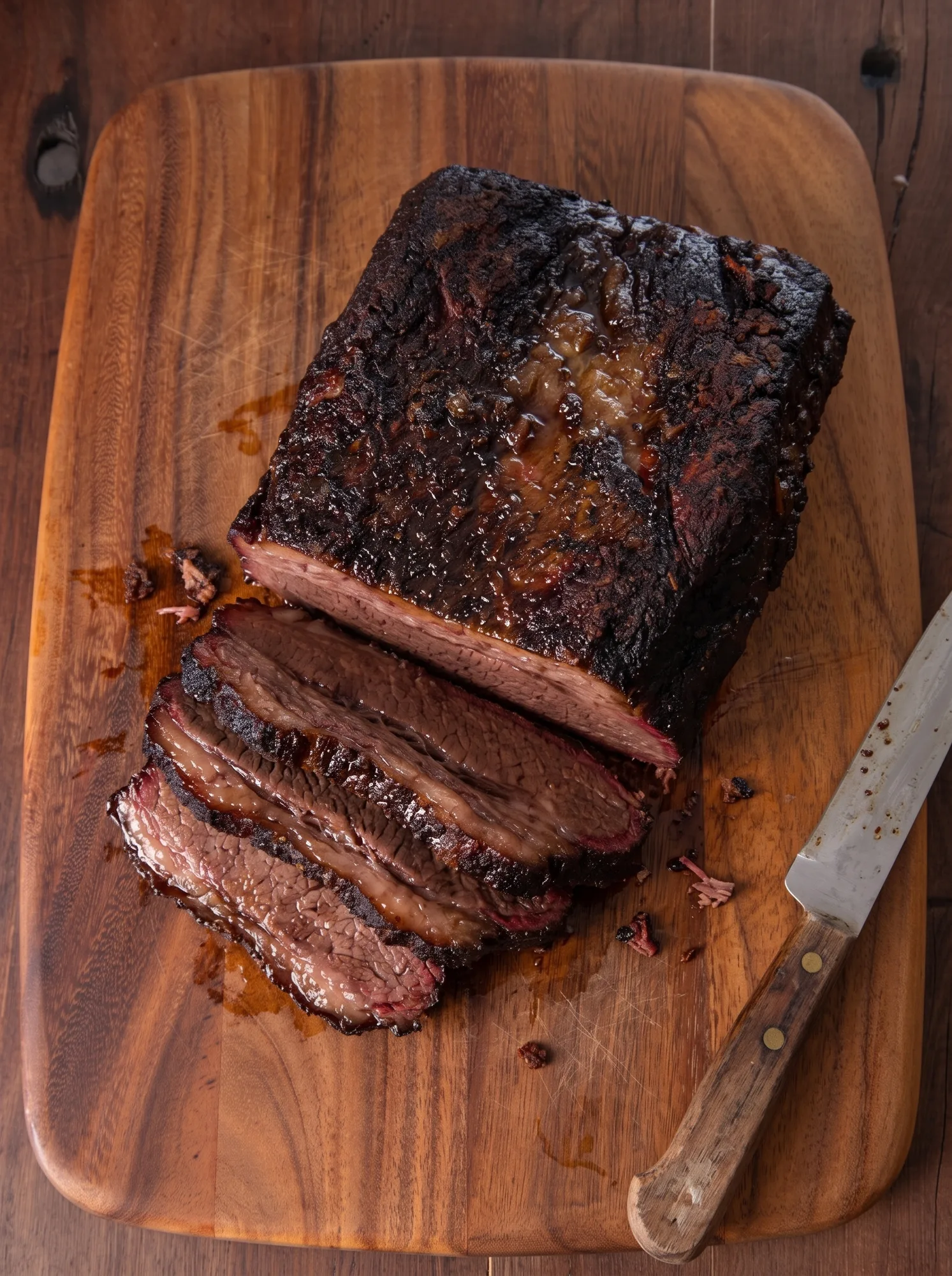 NEW Smoked brisket from Rachel's Farm, part-cooked and ready to finish