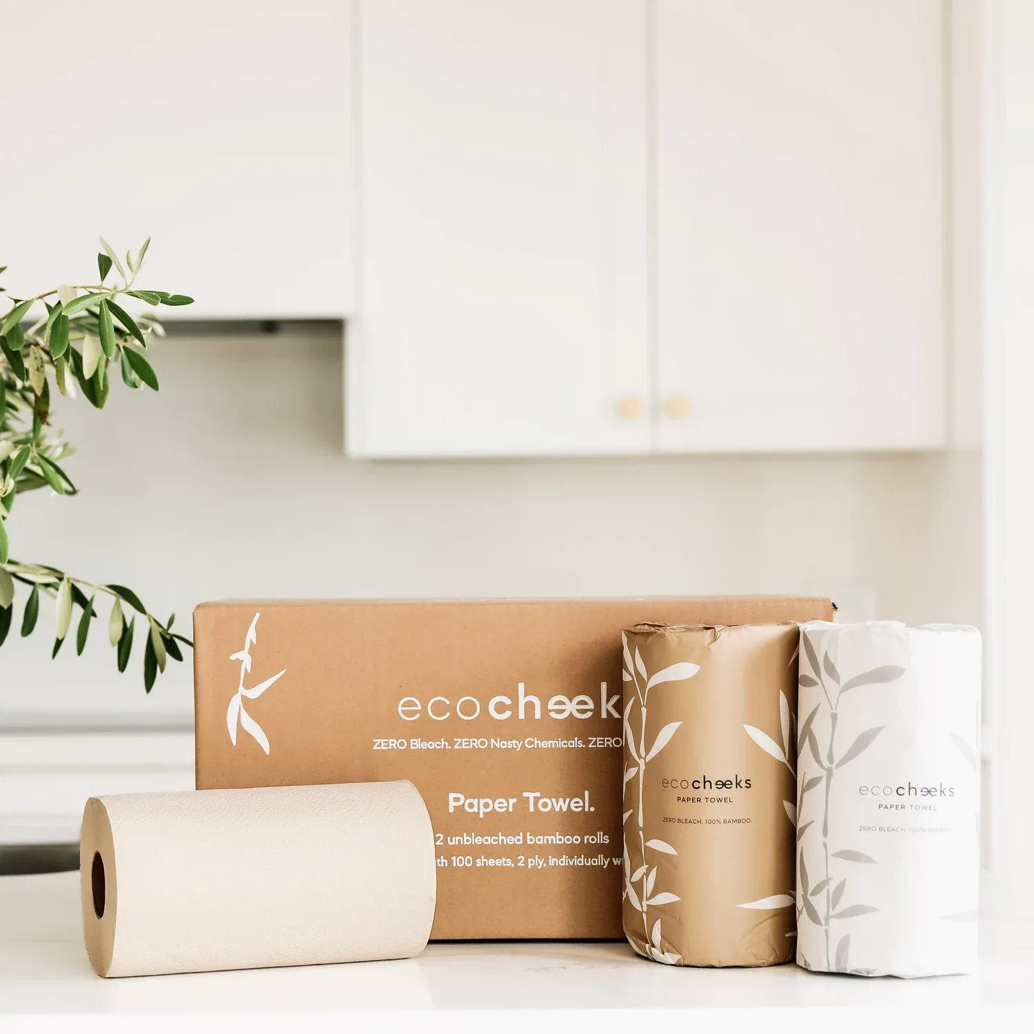 Eco Cheeks bamboo paper towel is now in the range