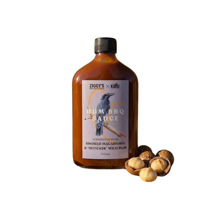 BBQ Sauce - Smoked Macadamia & Outcask Rum