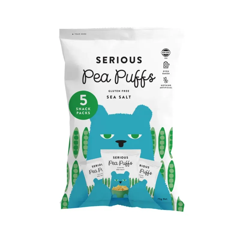Pea Puffs - Sea Salt, Multi-Pack - alternate