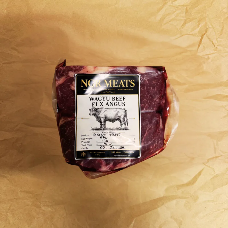 Wagyu F1 x Angus Scotch Fillet