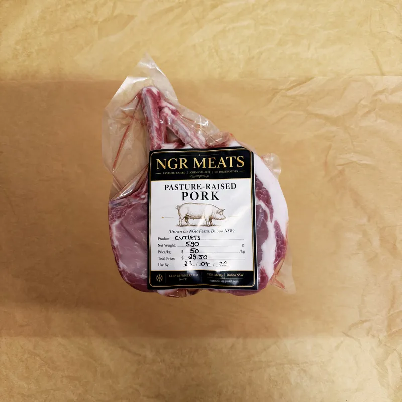 Pasture Raised Berkshire Pork Cutlet
