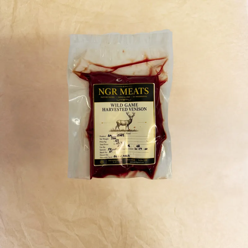 Wild Caught Venison Backstrap