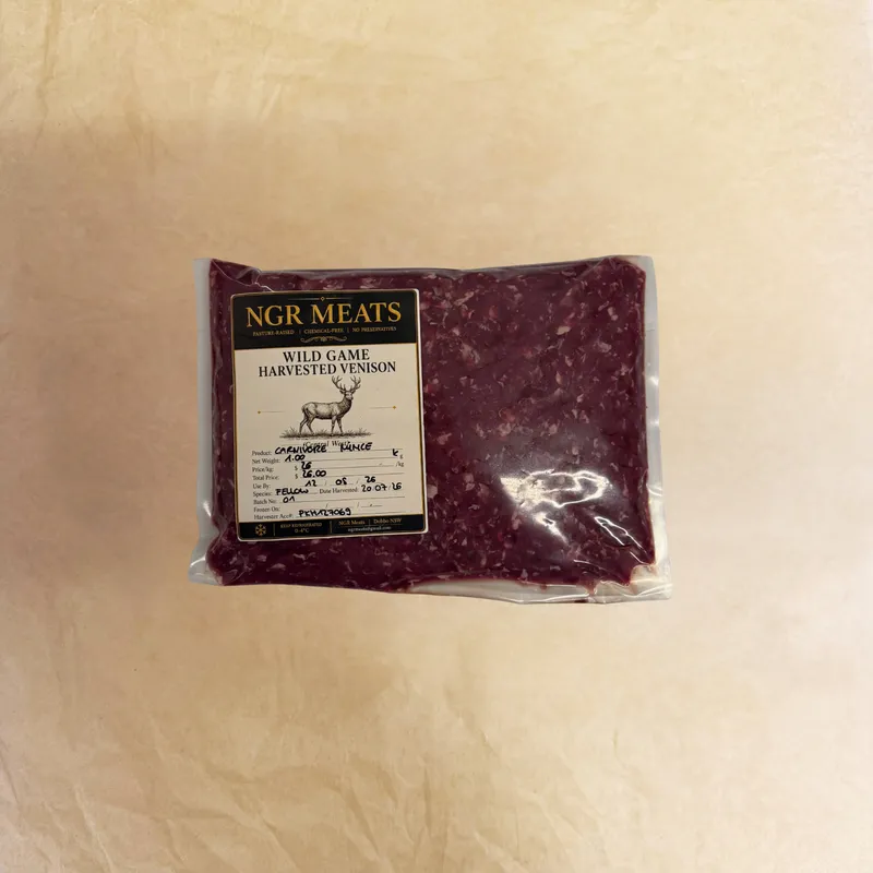 Wild Venison - Carnivore Mince