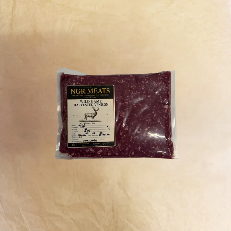 Wild Venison Mince
