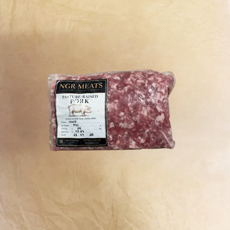 Pasture Raised Heritage Pork Mince