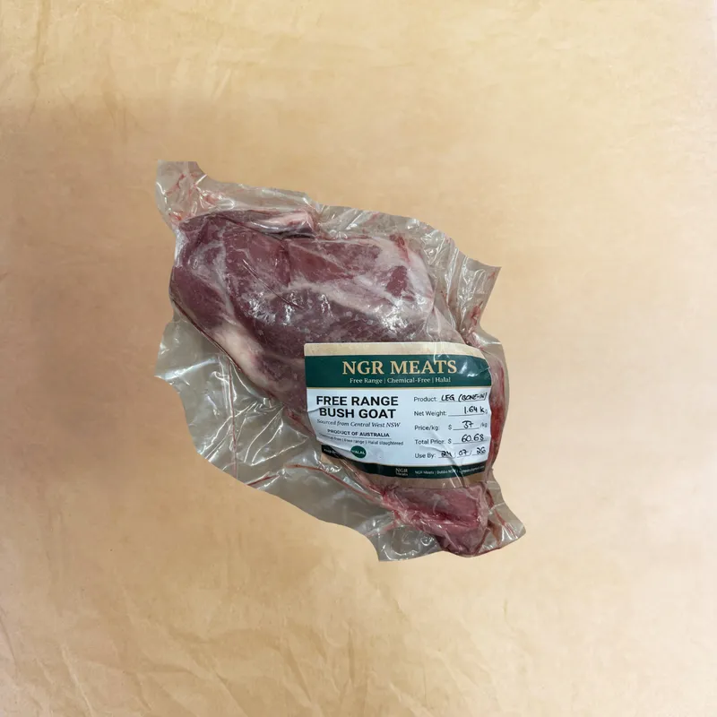 Wild Bush Goat Leg (Bone In)