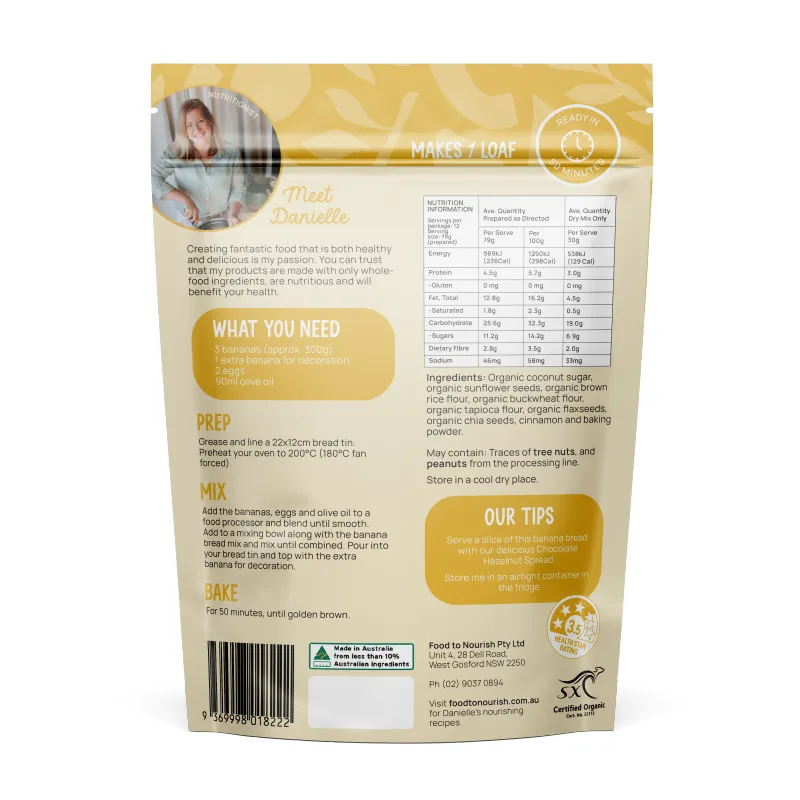 Baking Mix - Banana Bread - alternate