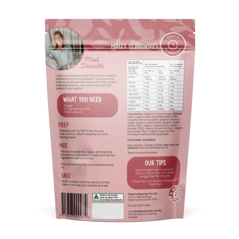 Baking Mix - Chocolate Brownie - alternate