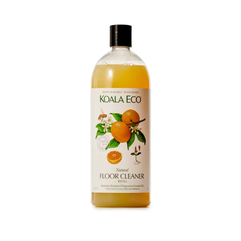 Floor Cleaner 1L - Mandarin, Peppermint Essential Oil