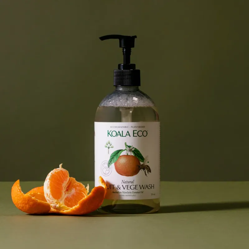 Fruit & Vege Wash - Mandarin Essential Oil - alternate