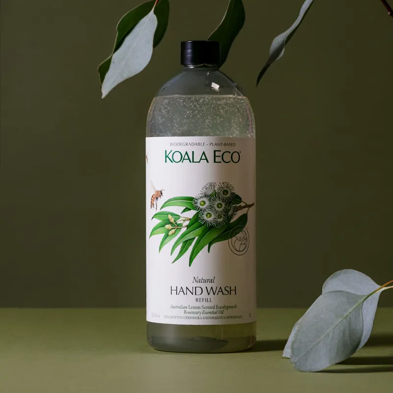 Hand Wash - Lemon, Eucalyptus & Rosemary, 1L Refill - alternate