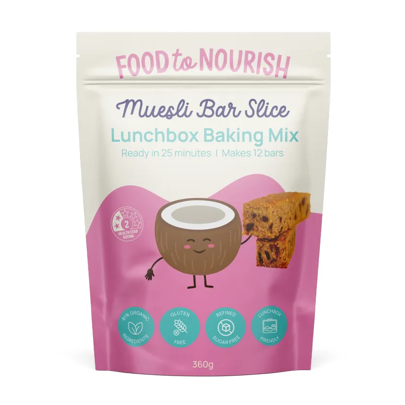 Lunchbox Baking Mix - Muesli Bar Slice
