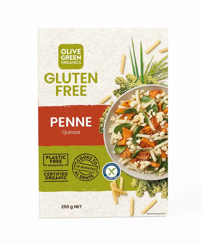Organic Gluten Free Pasta Penne - Quinoa & Rice